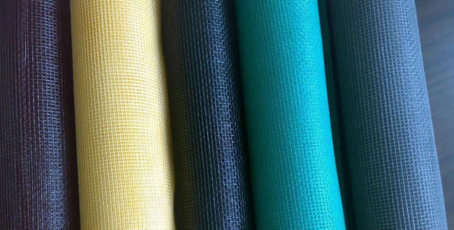 Pleated Fiberglass Mesh Window Screen